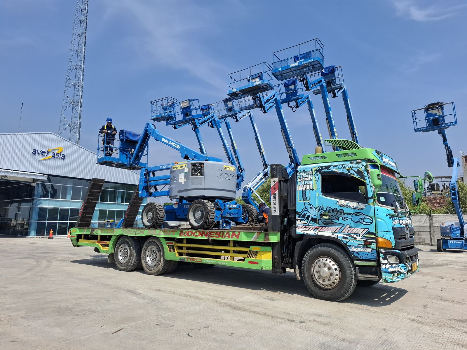 Sewa Boom Lift Semarang - CV. Sakti Trans Nusantara